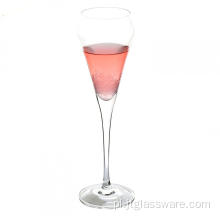 szkło kryształowe opiekanie kieliszków do szampana